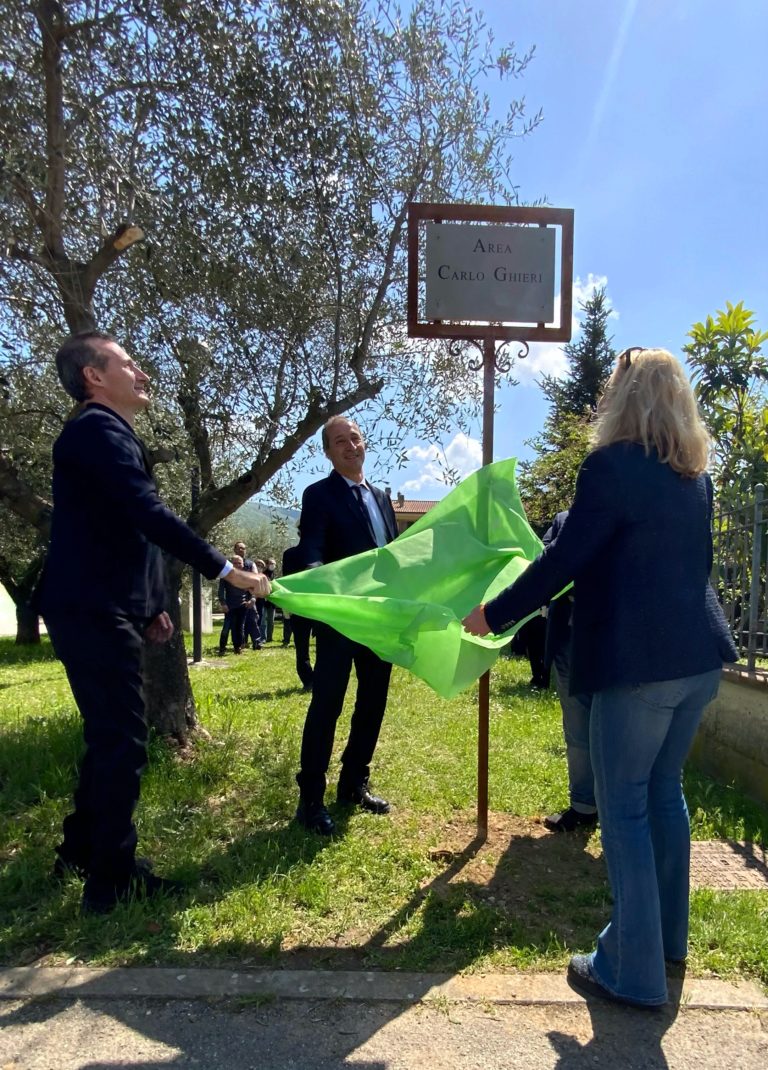 Dedicata un’area comunale per celebrare l’ingegnere Carlo Ghieri