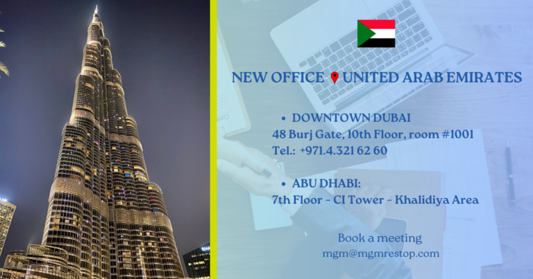 Nuovi uffici commerciali a Dubai e ad Abu Dhabi, Emirati Arabi Uniti.